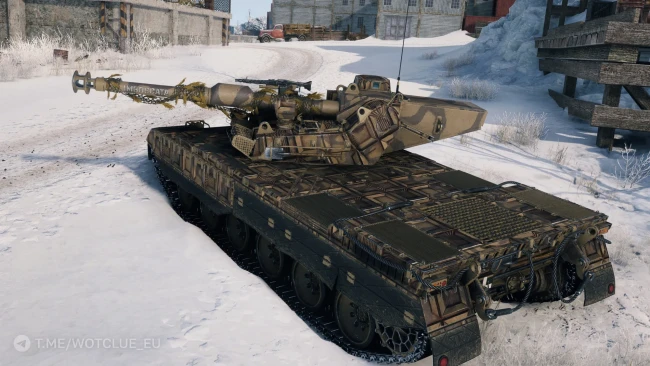 Уникальная кастомизация танка 11 уровня CAV 71 в World of Tanks