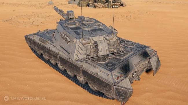 Скриншоты танка Kampfpanzer 67 из обновления 2.4 в World of Tanks