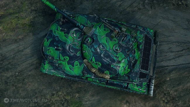 2D-стиль «Ночной ужас» из обновления 2.4 в World of Tanks