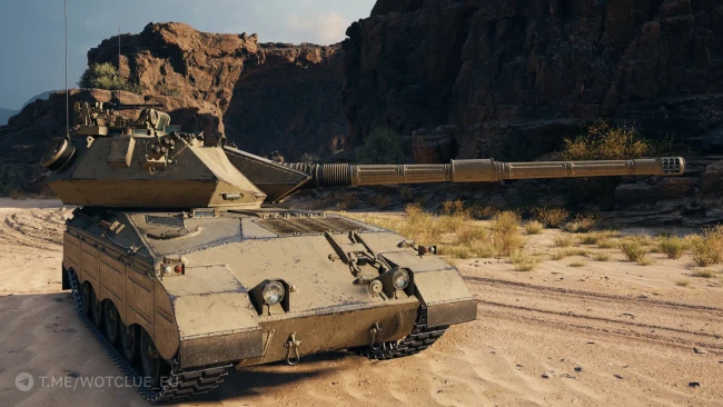 Скриншоты танка FV112 Puncher с супертеста World of Tanks