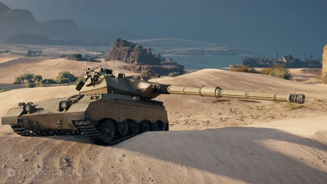 Скриншоты танка FV112 Puncher с супертеста World of Tanks