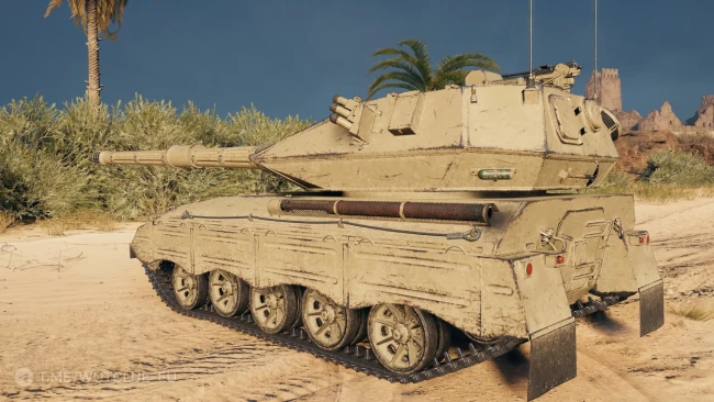 Скриншоты танка FV112 Puncher с супертеста World of Tanks