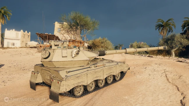 Скриншоты танка FV112 Puncher с супертеста World of Tanks