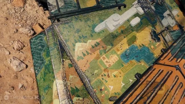 2D-стиль «Маршрут построен» в World of Tanks 2D-стиль «Маршрут построен» в World of Tanks