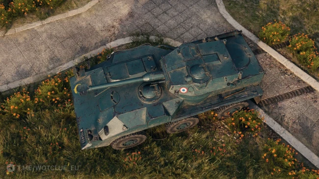 Скриншоты танка Panhard M6 с супертеста World of Tanks