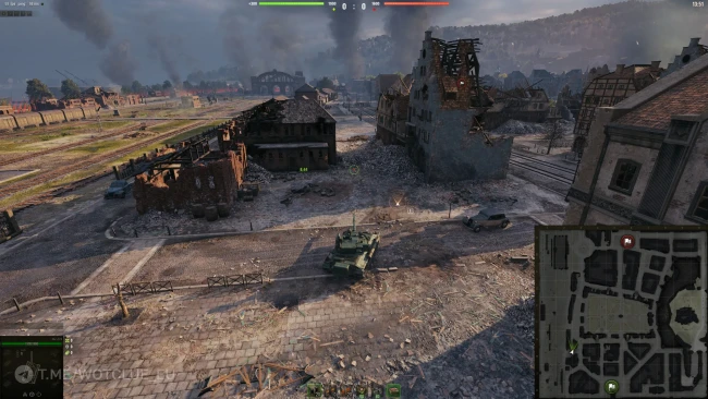 Изменения карты «Химмельсдорф» в обновлении 2.4.1 — World of Tanks