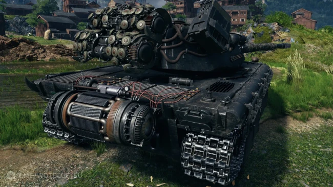 Новый 3D-стиль «Монарх» для E 77 в событии «Вавилон: Тёмная башня» — World of Tanks Новый 3D-стиль «Монарх» для E 77 в событии «Вавилон: Тёмная башня» — World of Tanks
