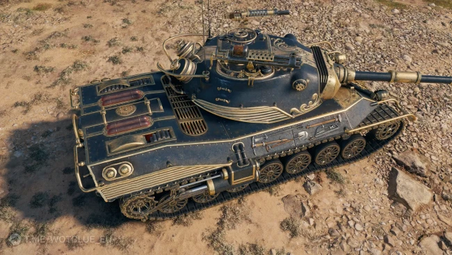 Automaton — новый клон Leopard 1 с уникальным 3D-стилем и эффектами в обновлении 2.4.1 — World of Tanks Automaton — новый клон Leopard 1 с уникальным 3D-стилем и эффектами в обновлении 2.4.1 — World of Tanks