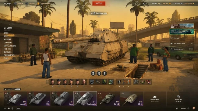 Небольшое обновление 1 октября в World of Tanks