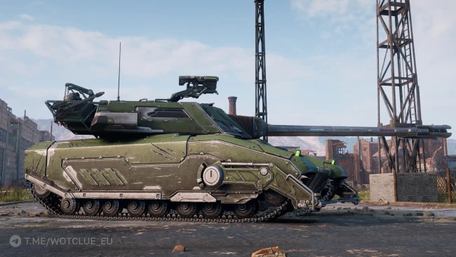 3D-стиль «FV225 Mk. BFG» с бензопилами и особыми эффектами для FV225 Collector — World of Tanks 3D-стиль «FV225 Mk. BFG» с бензопилами и особыми эффектами для FV225 Collector — World of Tanks