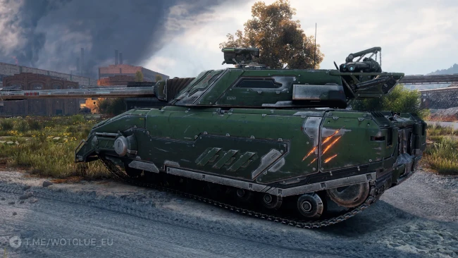 3D-стиль «FV225 Mk. BFG» с бензопилами и особыми эффектами для FV225 Collector — World of Tanks 3D-стиль «FV225 Mk. BFG» с бензопилами и особыми эффектами для FV225 Collector — World of Tanks