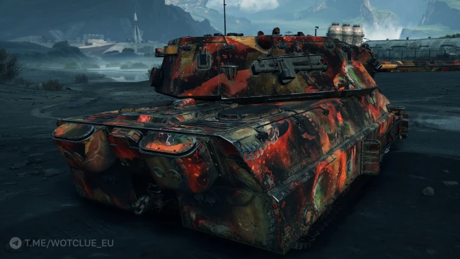 2D-стиль «Тёмный век» за улучшенный Боевой пропуск DOOM — World of Tanks 2D-стиль «Тёмный век» за улучшенный Боевой пропуск DOOM — World of Tanks