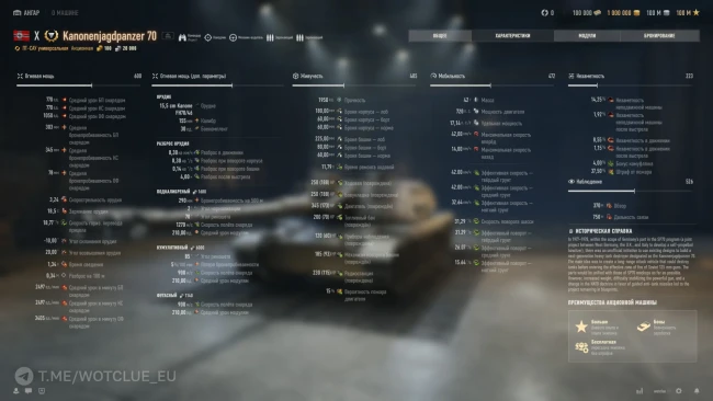Новая немецкая ПТ-САУ Kanonenjagdpanzer 70 X уровня вышла на супертест — World of Tanks