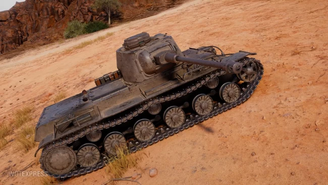 Скриншоты Pz.Kpfw. KW I (r) с общего теста обновления 1.19 в World of Tanks