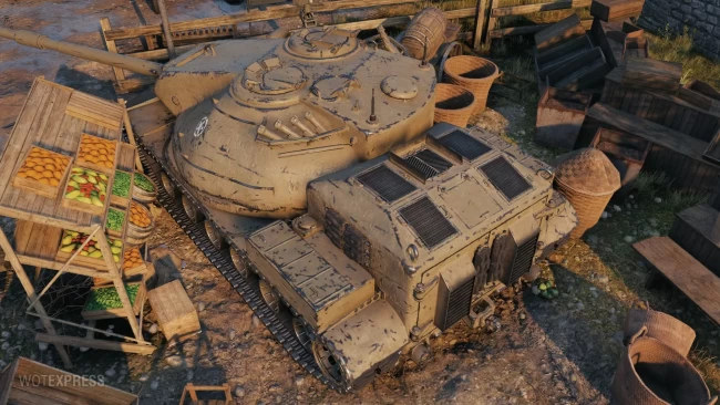 Скриншоты танка XM66F с супертеста World of Tanks