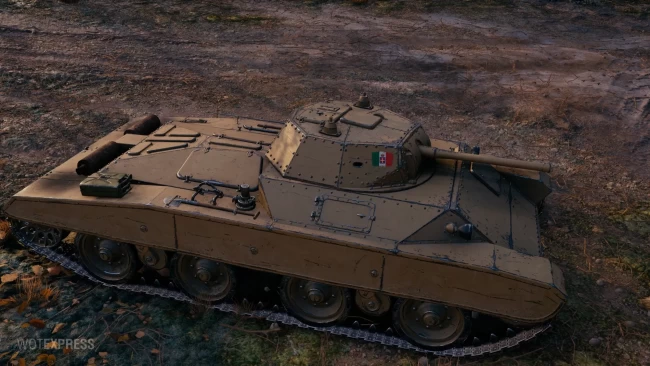 Скриншоты танка M16/43 Sahariano из обновления 1.19 в World of Tanks
