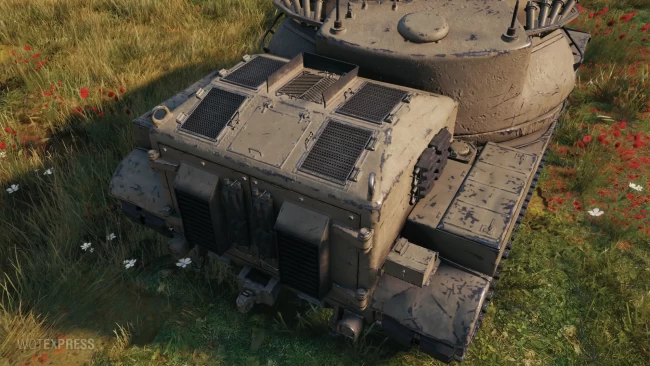Скриншоты танка XM66F из обновления 1.21.1 в World of Tanks