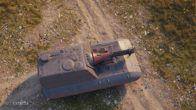 Танк Sturmgeschütz E 100 для режима «Шквальный огонь» в World of Tanks