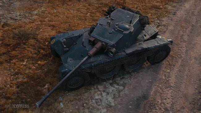 Танк Panhard EBR 40 ter для режима «Шквальный огонь» в World of Tanks