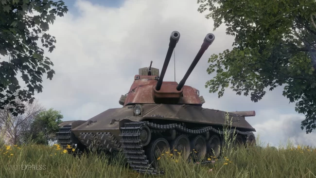 Танк PTV-51 для режима «Шквальный огонь» в World of Tanks