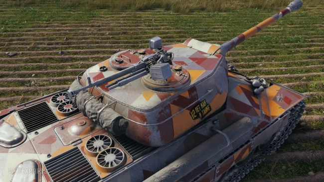 2D-стиль «Заслуженный танкист» (версия 12 лет) за Выслугу лет 2022 в World of Tanks