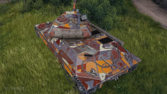 2D-стиль «Заслуженный танкист» (версия 12 лет) за Выслугу лет 2022 в World of Tanks