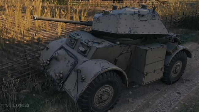 Скриншоты танка Staghound Mk. III с супертеста World of Tanks EU