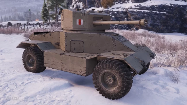 Скриншоты танка AEC Armoured Car с супертеста World of Tanks EU