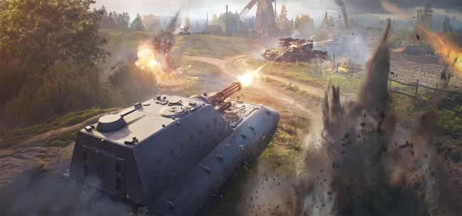 Шквальный огонь в Аркаде: безудержное веселье с автоматическими пушками в World of Tanks!