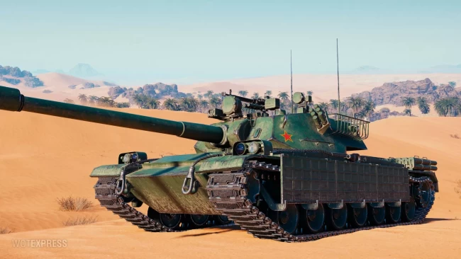 Скриншоты нового танка BZ-68 с супертеста World of Tanks