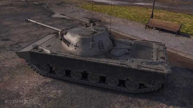 Kpz. Pr.68 (P) из обновления 1.22 в World of Tanks