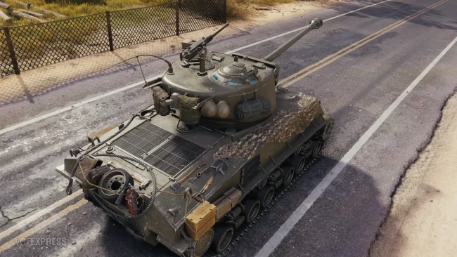 Историчный 3D-стиль «NewOnBoarding» для M4A3E8 Sherman в World of Tanks