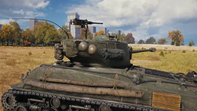 Историчный 3D-стиль «NewOnBoarding» для M4A3E8 Sherman в World of Tanks