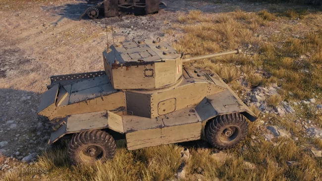 AEC Armoured Car из обновления 1.22 в World of Tanks