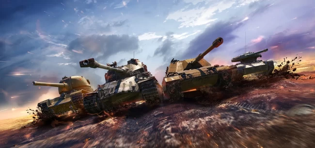Фантастическая четвёрка для «Линии фронта» в World of Tanks
