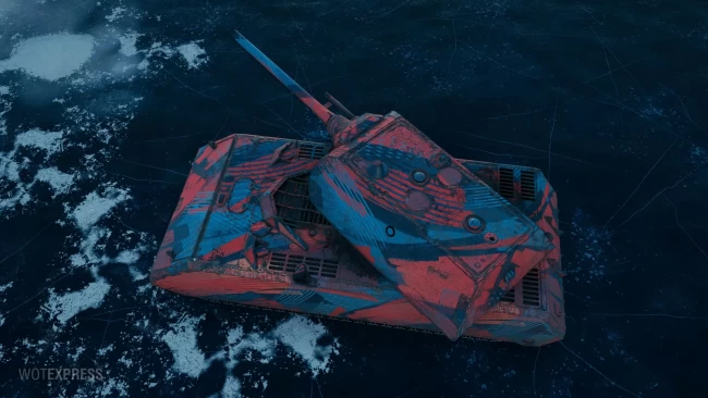 2D-стиль «Морской закат» в World of Tanks