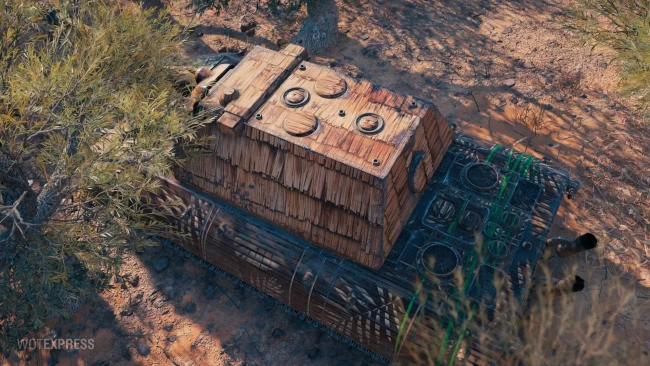 2D-стиль «Бунгало» в World of Tanks