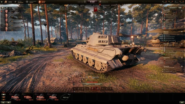Tiger II (T) — новый Тигрь 7 уровня в World of Tanks EU