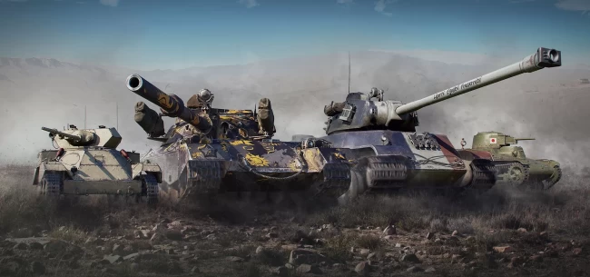 Четыре машины для ярких побед в World of Tanks EU!