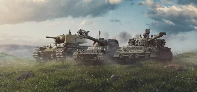 Kampfpanzer 07 RH, Lansen C и КВ-1 экранированный готовы побеждать в World of Tanks