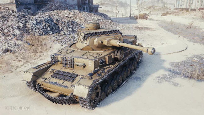 Скриншоты танка Pz.Kpfw. IV Ausf. F2 в World of Tanks