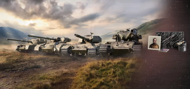 Установите британское господство на полях сражений в World of Tanks