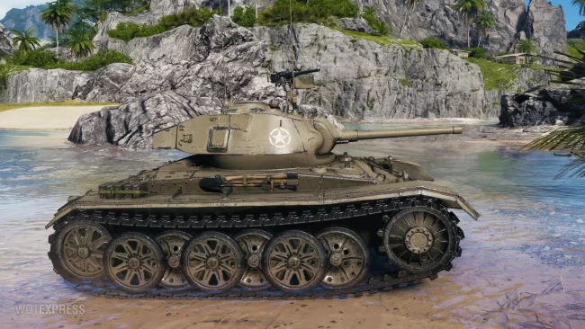 Скриншоты танка M24 Chaffee No. 594 в World of Tanks
