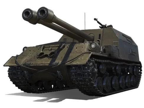ИСУ-122-2 — двуствольная прем ПТ 8 лвл в World of Tanks