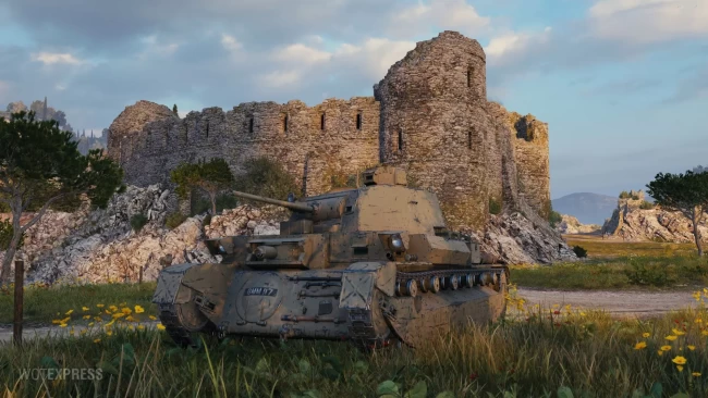 Скриншоты танка A7E3 в World of Tanks