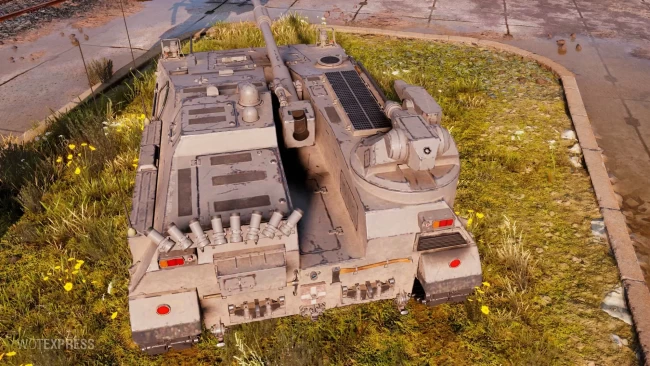 Скриншоты танка Kampfpanzer 3 Prj. 07 HK с супертеста World of Tanks EU