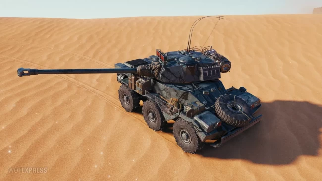 3D-стиль «Ловец» для Panhard AML Lynx 6x6 в World of Tanks