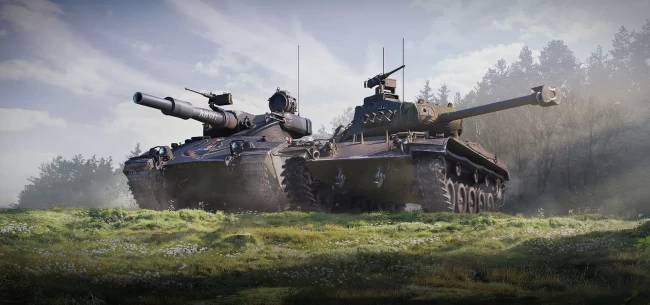 Бульдозер и бульдог: Caliban и leKpz M 41 90 mm в премиум магазине World of Tanks