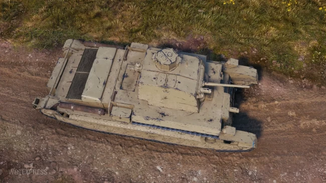 A7E3 из обновления 1.23 в World of Tanks