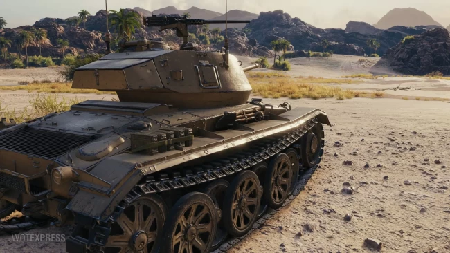M24 Chaffee No. 594 из обновления 1.23 в World of Tanks